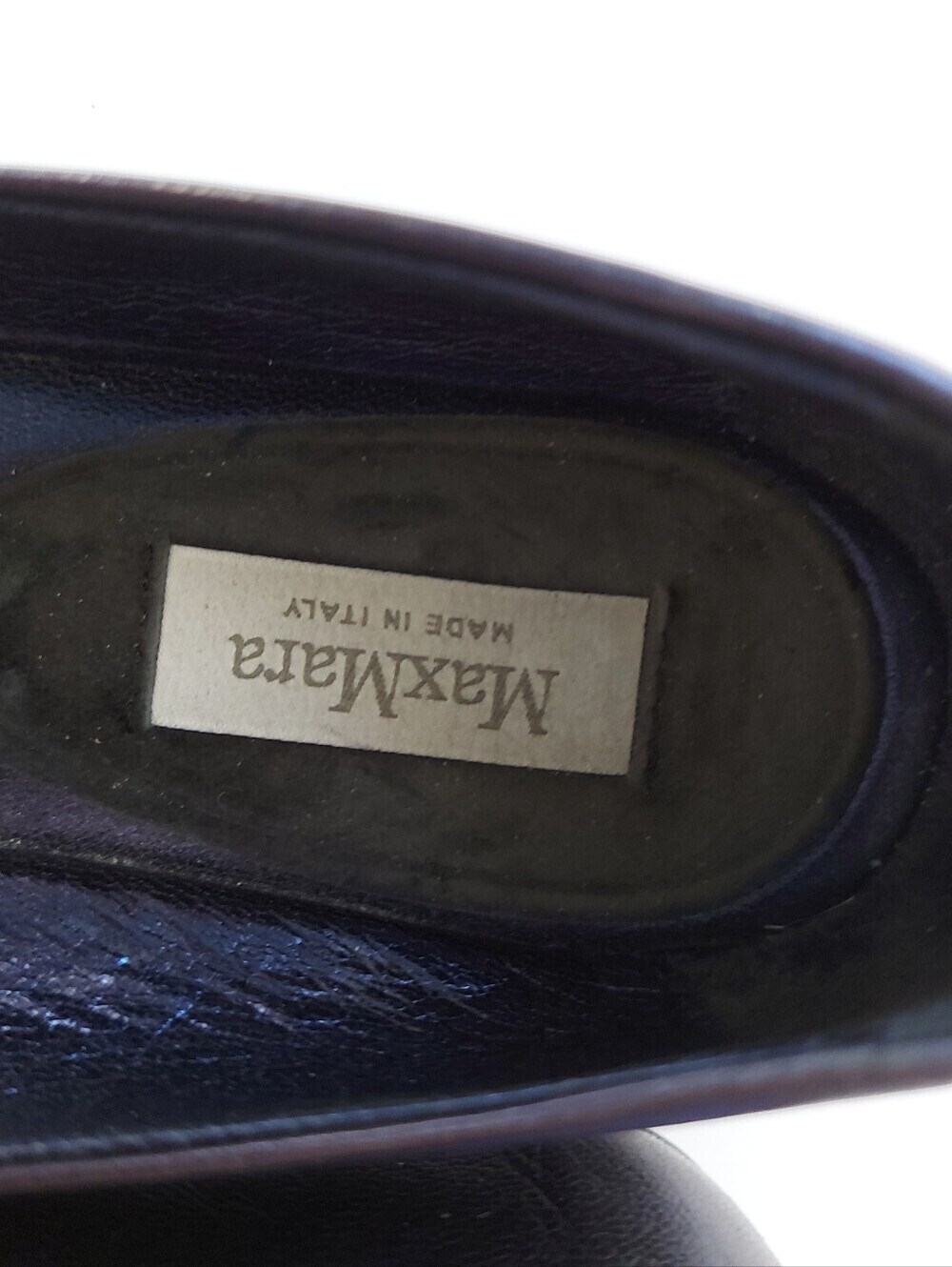 Max Mara Leather Ballet Flats. Made in Italy. Size EU 35. - Picture 9 of 16